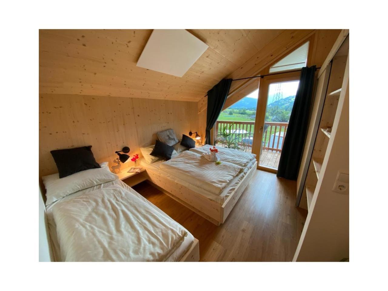Alpenchalet Alpakablick St. Lorenzen ob Murau Exterior foto