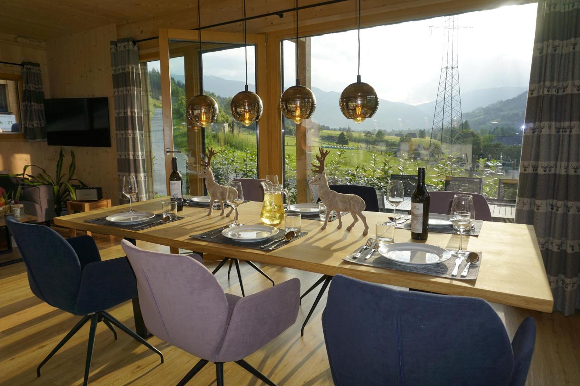 Alpenchalet Alpakablick St. Lorenzen ob Murau Exterior foto